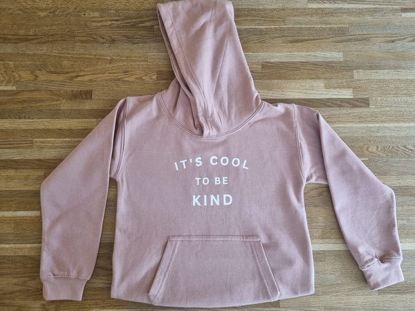 COOL TO BE KIND PINK HOOD SIZE 7-8 YEARS